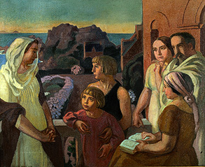 La Conversation sacré (the artist with his family de Maurice Denis