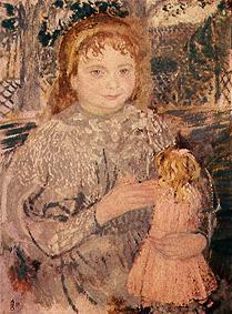 Girl with doll de Maurice Denis