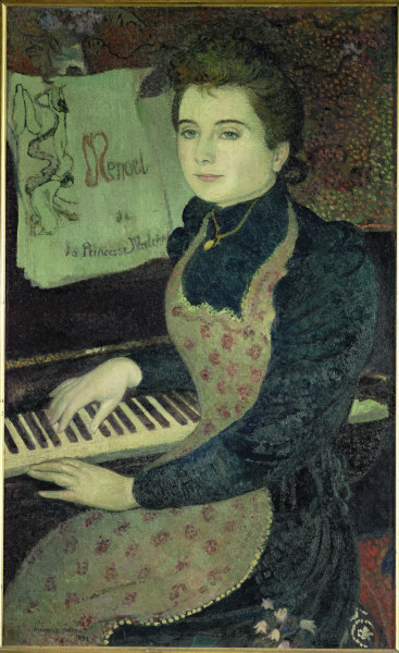 Marthe at th.Piano  de Maurice Denis