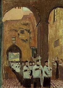Procession in Rome. de Maurice Denis