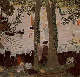 The blessing of the boats de Maurice Denis