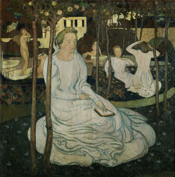 The Orchard of the Wise Virgin de Maurice Denis