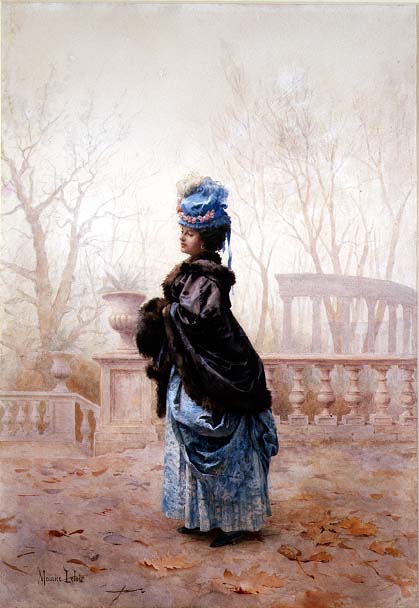 An Elegant Lady de Maurice Leloir