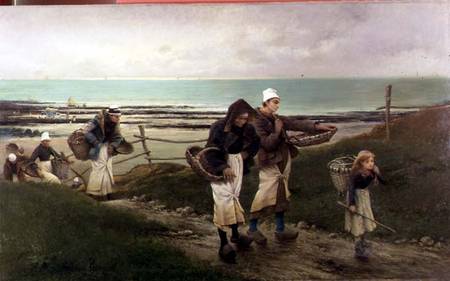 Breton Scene de Maurice Poirson