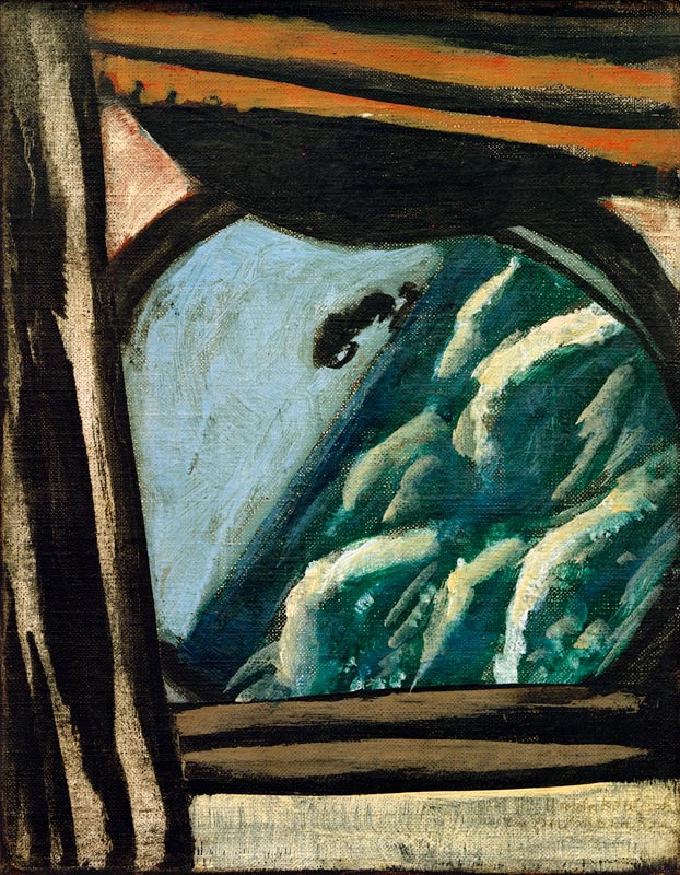 View from a Porthole de Max Beckmann