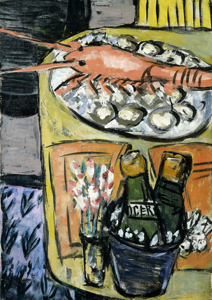 Lobster Still Life (Hummerstilleben). 1941 de Max Beckmann