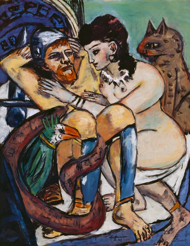 Ulysses and Calypso. 1943 de Max Beckmann