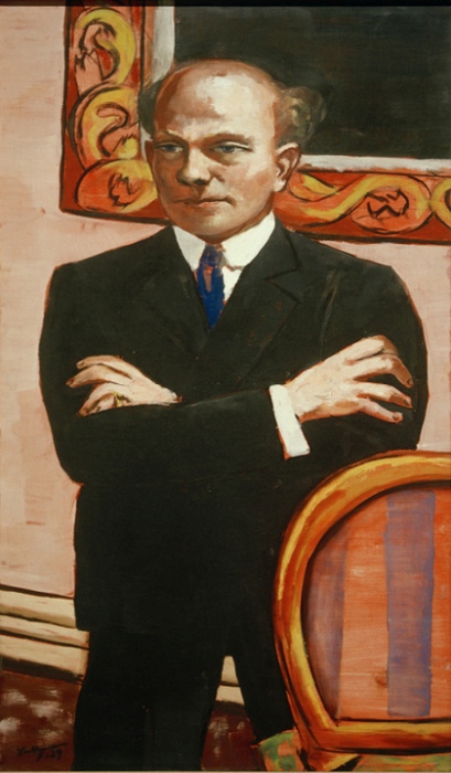 Portrait Gottlieb Friedrich Reber de Max Beckmann