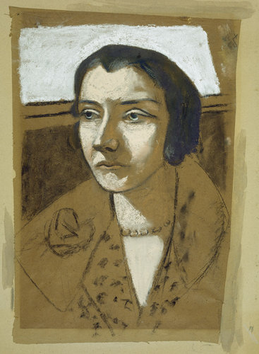 Portrait of Marie Swarzenski. de Max Beckmann