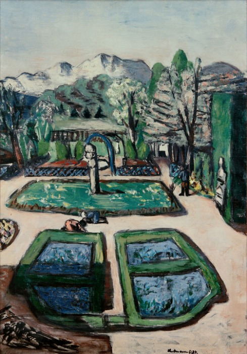 Garden Landscape in Spring de Max Beckmann