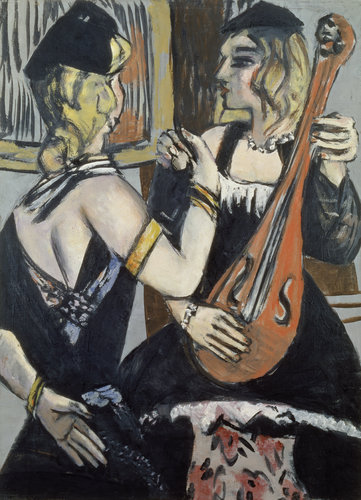 Kabarettistinnen. 1943. de Max Beckmann