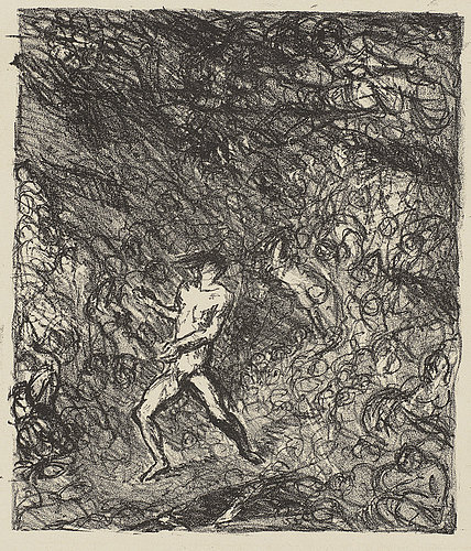 Orpheus in der Unterwelt (Orpheus in the Underworld). 1909 de Max Beckmann