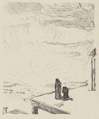 Schluss (End). 1909 de Max Beckmann
