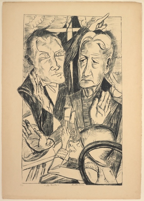 The Family, plate eleven from Die Hölle de Max Beckmann
