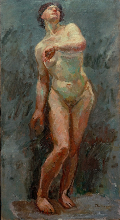 Female nude de Max Beckmann