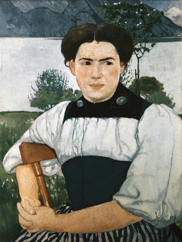 Portrait of a young inhabitant of Berne de Max Buri