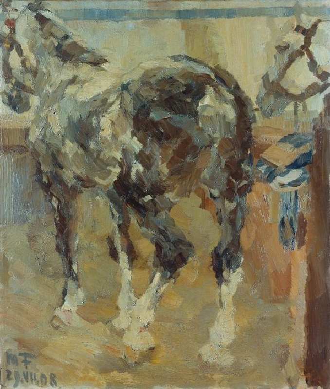 Dapple Grey Horse de Max Feldbauer