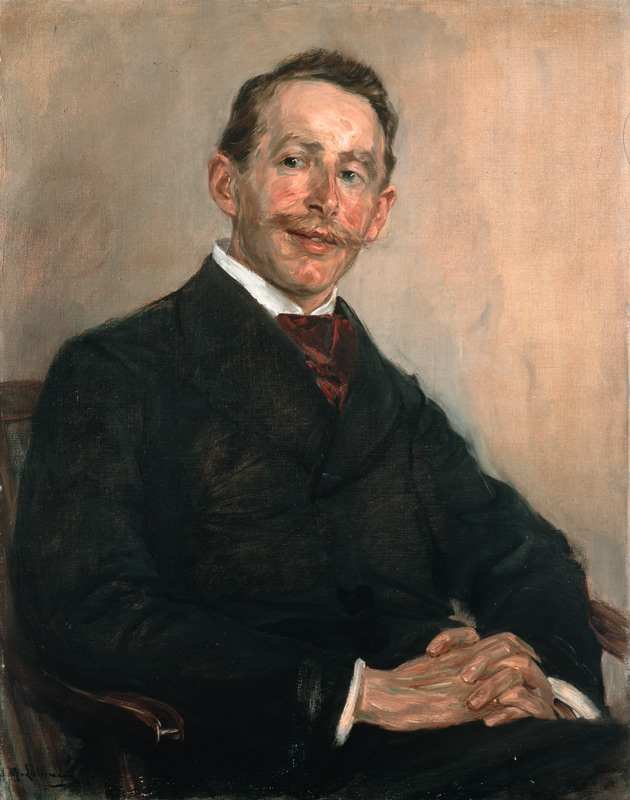 Portrait drachma Max Linde de Max Liebermann