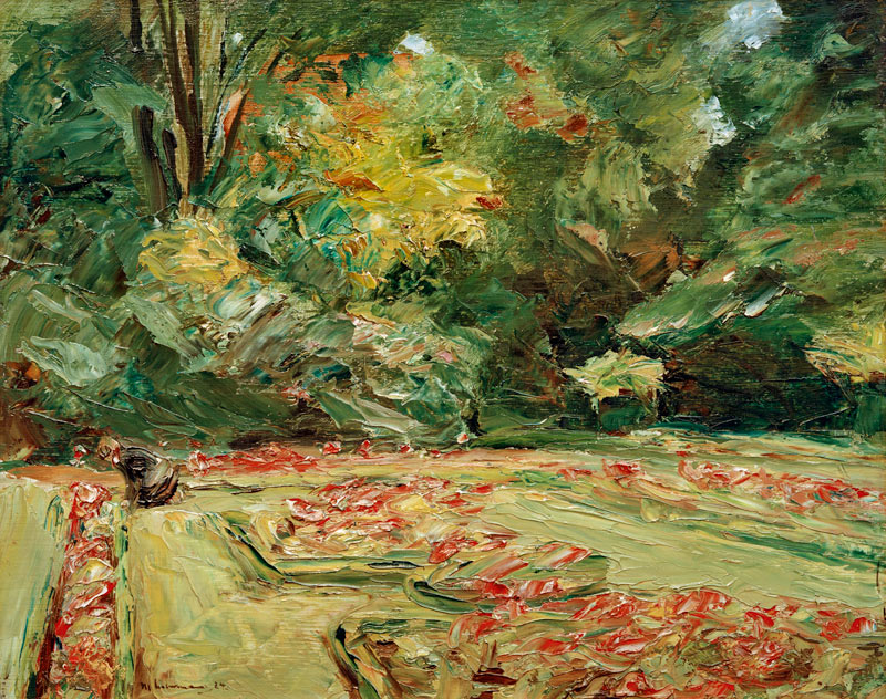 the flowerterrace in the wannsee-garden de Max Liebermann