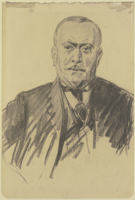 Portrait of a man de Max Liebermann