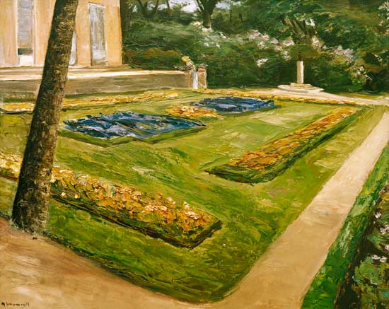 the flower-terrasse in the wannsee-garden de Max Liebermann