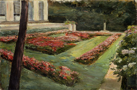 the flower-terrace in the wannsee-garden de Max Liebermann