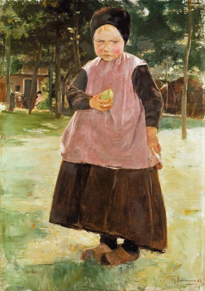 Eve, 1882 (oil on canvas) de Max Liebermann