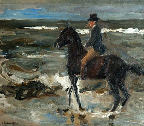 Rider on the Beach de Max Liebermann