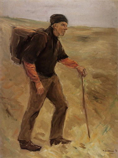 paceing farmer de Max Liebermann