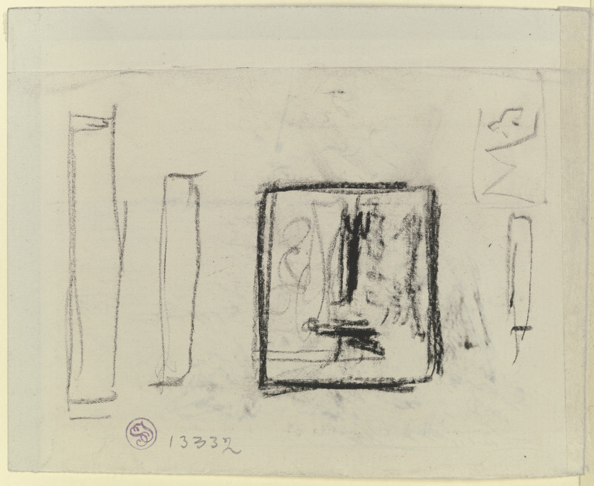 Sketched rectangles de Max Liebermann