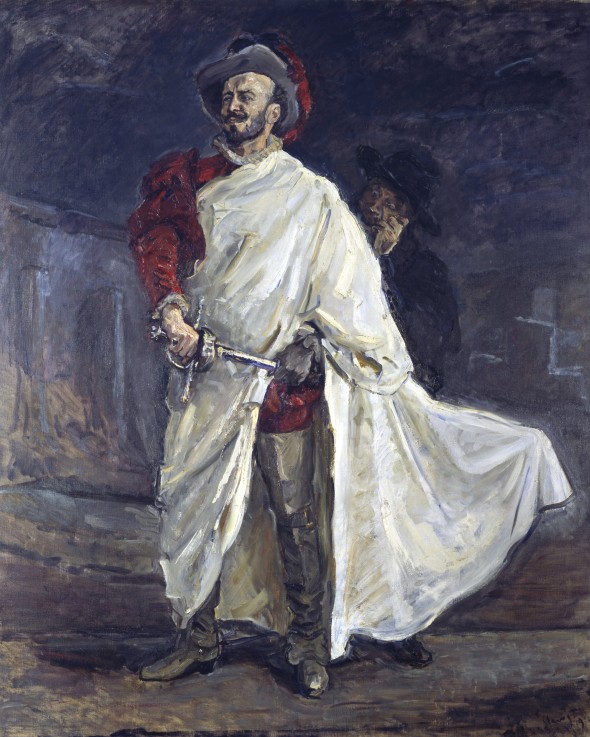 The Singer Francisco d'Andrade as Don Giovanni in Mozart's Opera de Max Slevogt