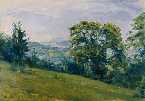Pfälzer landscape de Max Slevogt
