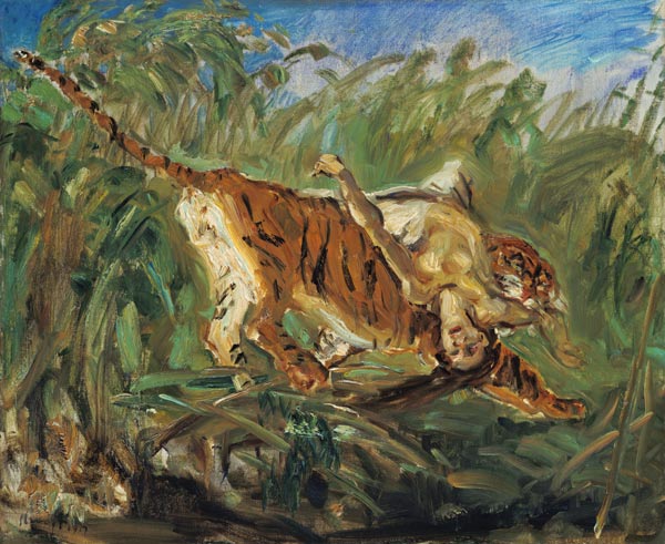 Tiger in the Jungle de Max Slevogt
