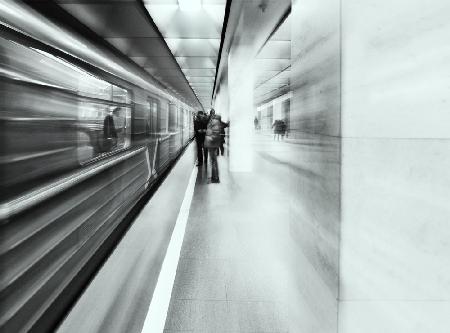 Moscow metro - sketch