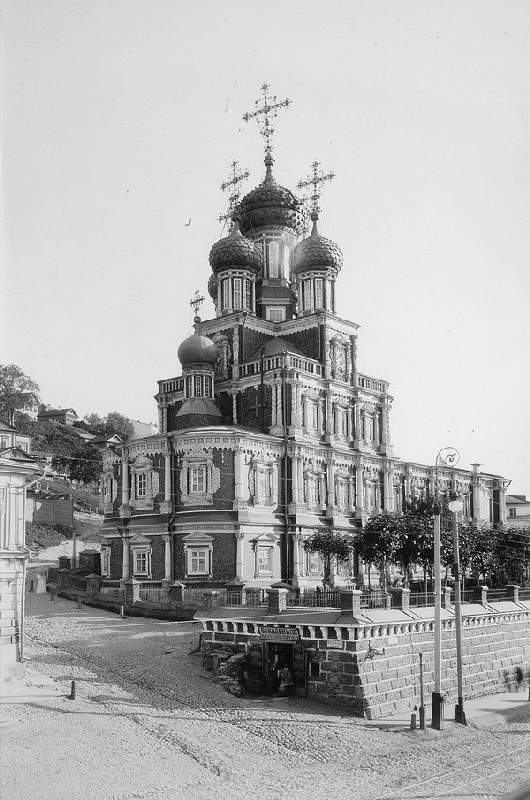 The Virgins Nativity Church (Stroganov Church) in Nizhny Novogorod de Maxim Petrovich Dmitriev