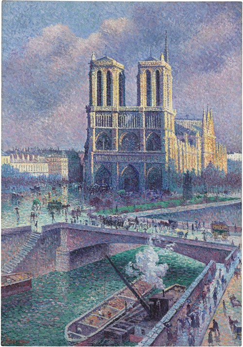 Notre-Dame de Paris de Maximilien Luce