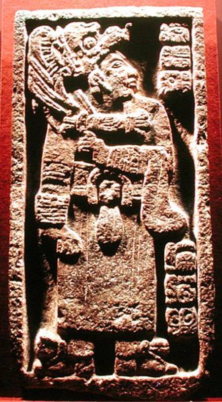 Stone found at Oxkintok de Mayan