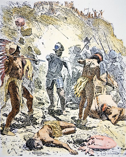 The Pueblo Indian Revolt of 1680 de Maynard Dixon