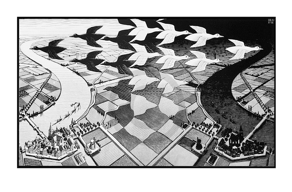 Tag und Nacht  - (ESE-07) de M.c. Escher