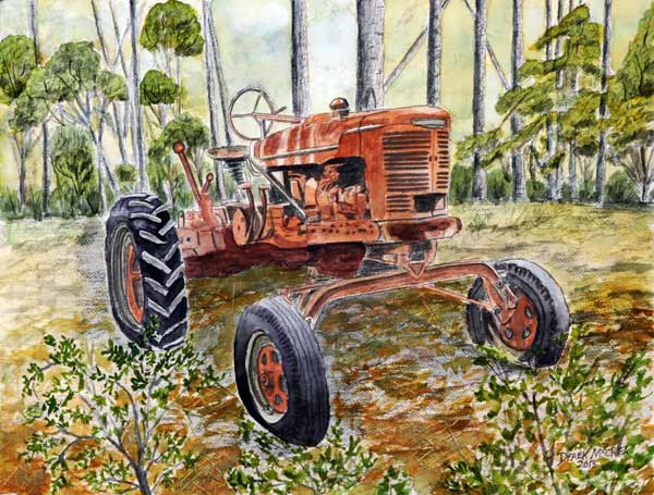 Old tractor de Derek McCrea