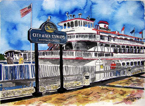 Savannah Queen River Boat de Derek McCrea