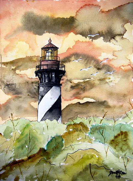St Augustine Lighthouse de Derek McCrea