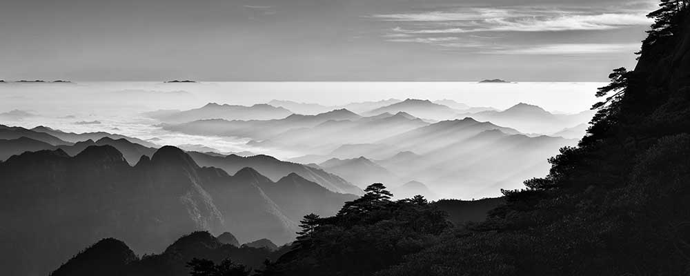 Sanqing Mountain Sunrise de Mei Xu