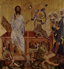 The resurrection Christi. de Meister d.Altars von Hohenfurth
