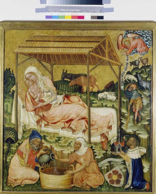 The birth Christi. de Meister d.Altars von Hohenfurth