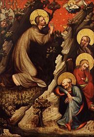Christ in the garden Gethsemane de Meister des Altars von Wittingau