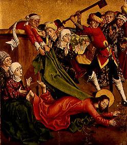 El martirio de San Jacobo  de Meister des Epitaphs des Florian Winkler