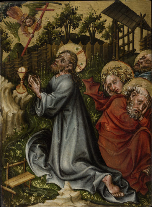 The Agony in the Garden de Meister des Friedrichs-Altars