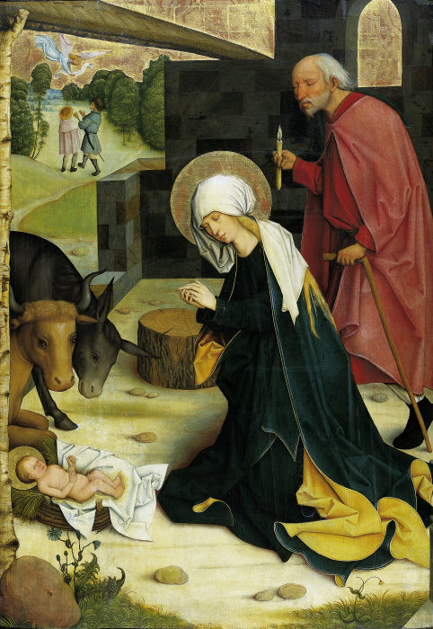The Nativity de Meister des Pfullendorfer Altars