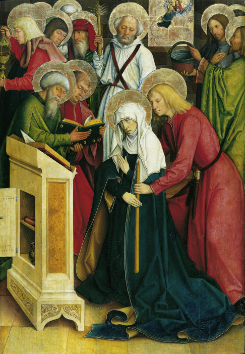 The Death of the Virgin de Meister des Pfullendorfer Altars